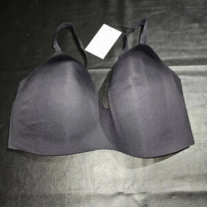 NWT Knix Womens‎ Black Wing Woman Bra 8 40D 42D